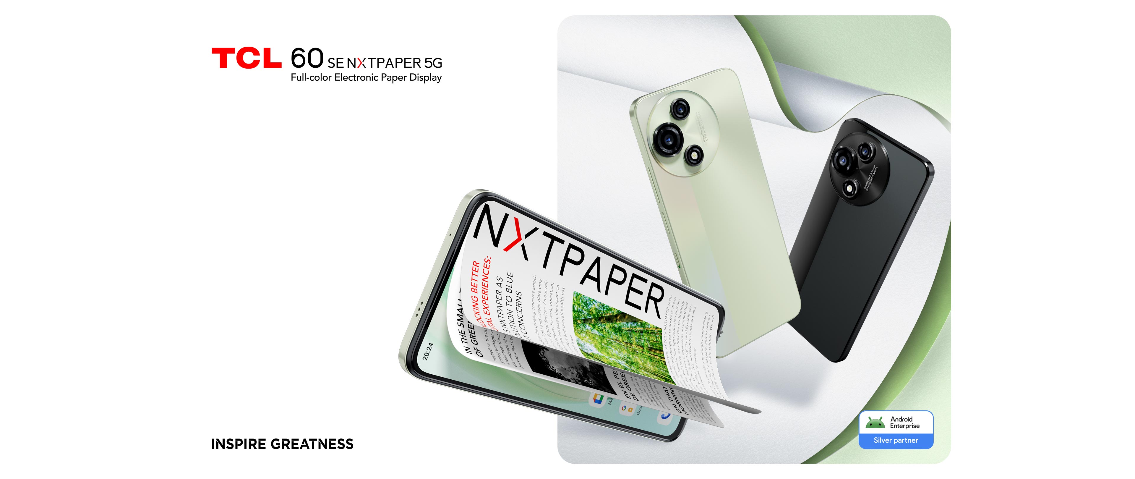 <br>Paper-like comfort.<br>Reading reimagined.