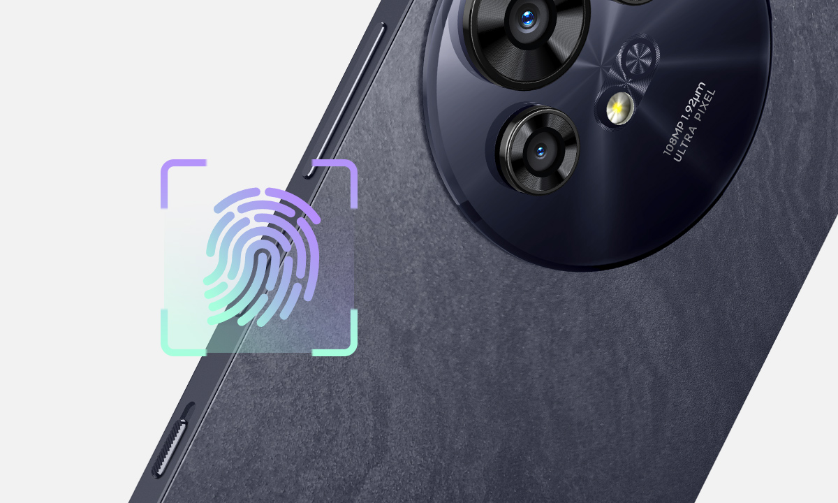 TCL 50 5G Fingerprint sensor